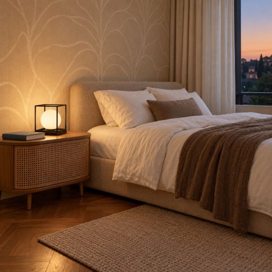 Ideal lux lingotto tl1 big abat-jour da comodino e14 22cm per camera da letto moderna nera