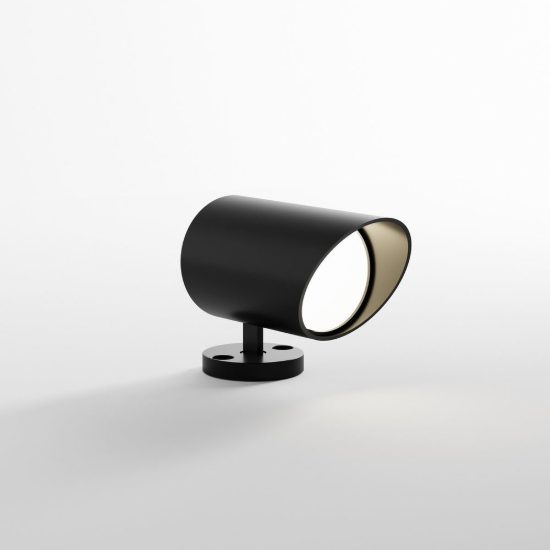 Ideal lux koala faretto da esterno prato orientabile led 7w 3000k 4,9cm moderno nero