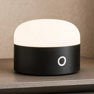 Ideal lux mignon tl abat jour lampada portatile nera led 3000k