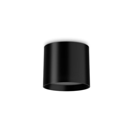 Ideal lux spike faretto da soffitto led 10w 3000k cilindrico 10 cm moderno nero