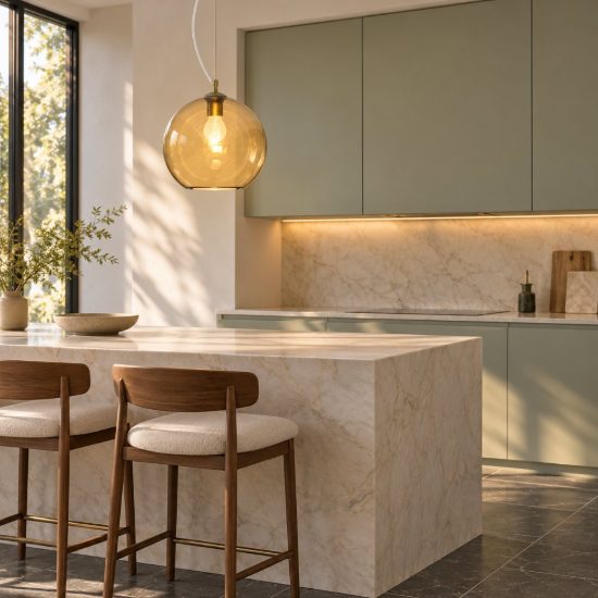 Ideal lux nemo lampada a sospensione con sfera in vetro e27 40cm per ingresso moderna ambra