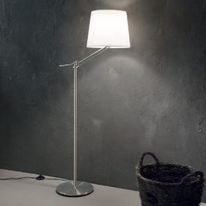 Regol pt1 lampada da terra braccio orientabile ideal lux