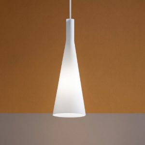 Milk sp1 ideal lux lampada pendente isola cucina vetro bianco