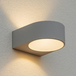 Iko ap1 ideal lux applique da esterno ip54 grigio design moderno