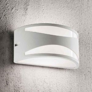 Rex-3 ap1 applique da esterno ip54 bianco ideal lux