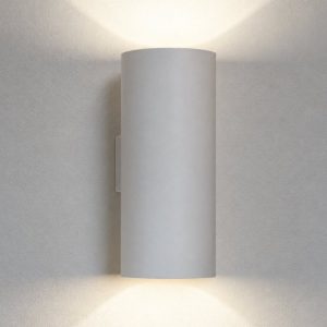 Look ap2 applique da parete bianco cilindrico ideal lux