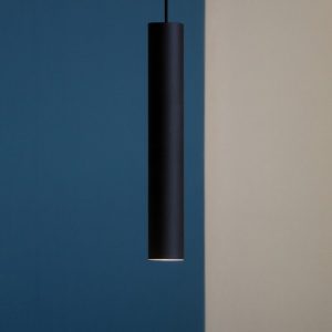 Ideal lux look sp1 d06 lampada a sospensione cilindro nero