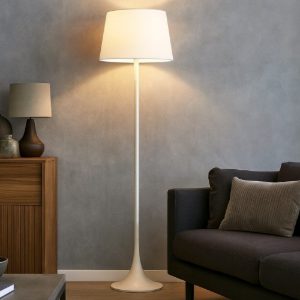 London pt1 ideal lux piantana per salotto bianca