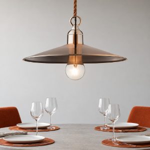 Cantina sp1 ideal lux lampadario per cucina rustico rame