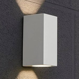 Up ap2 ideal lux applique bianco da esterno balcone giardino ip44 g9 led