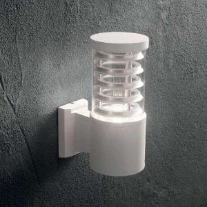 Ideal lux tronco ap1 applique da esterno bianca ip44