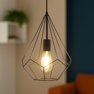 Ideal lux ampolla-3 sp1 nero lampada a sospensione per isola