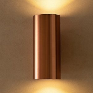 Look ap2 lampada da parete colore rame ideal lux luce biemissione
