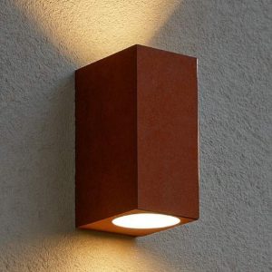 Up ap2 ideal lux applique da esterno ip44 coffee luce sopra e sotto