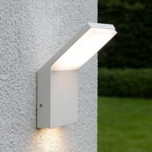 Style ap 4000k applique da esterno bianco led 8,5w ideal lux