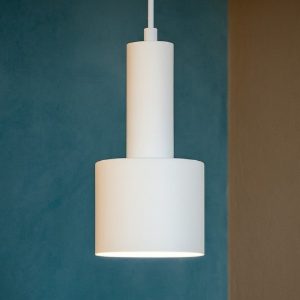 Ideal lux holly sp1 bianco lampada moderna a sospensione per isola
