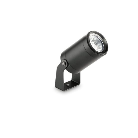Ideal lux starlight faretto da esterno prato led 10w 3000k 7,5cm cilindrico moderno grigio