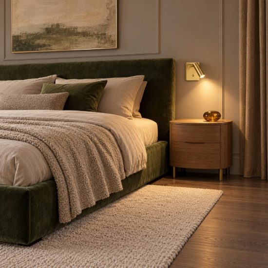 Ideal lux lite applique con faretto orientabile led 3w 3000k quadrata per comodino moderna ottone