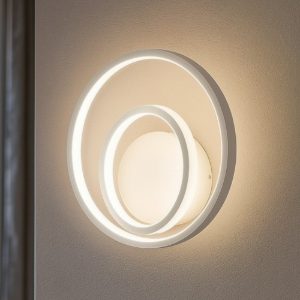 Ideal lux oz ap on-off bianco applique led 26w 3000k design moderna