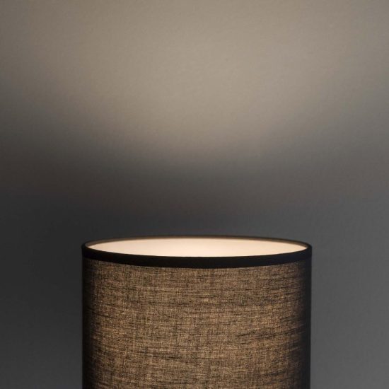Ideal lux set up montatura per abat-jour e27 23,5cm nichel senza paralume