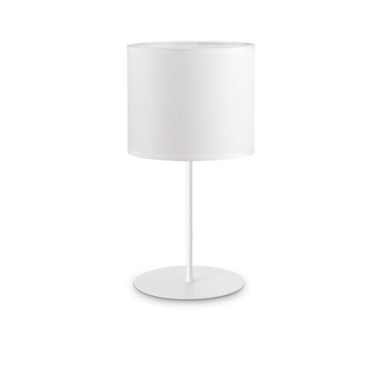 Ideal lux set up montatura per abat-jour e27 33cm bianca senza paralume
