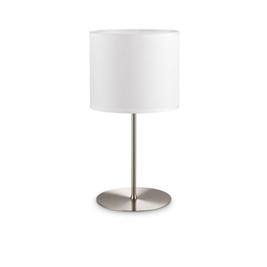 Ideal lux set up montatura per abat-jour e27 33cm nichel senza paralume