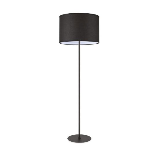Ideal lux set up montatura per lampada da terra e27 145cm nera senza paralume