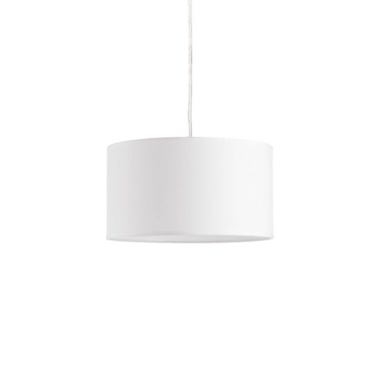Ideal lux set up montatura per lampada a sospensione e27 204,5cm nichel senza paralume