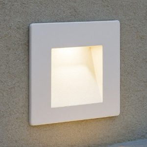 Bit fi ideal lux segnapasso led per esterno 3w 3000k bianco da incasso ip65