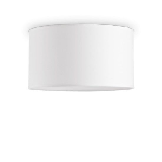 Ideal lux set up montatura per plafoniera e27 8,5cm bianca senza paralume