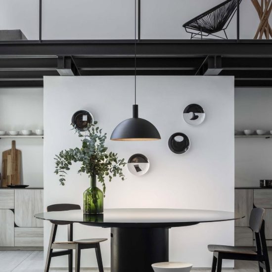 Ideal lux mix up lampada a sospensione e27 230cm per camera da letto moderna nera