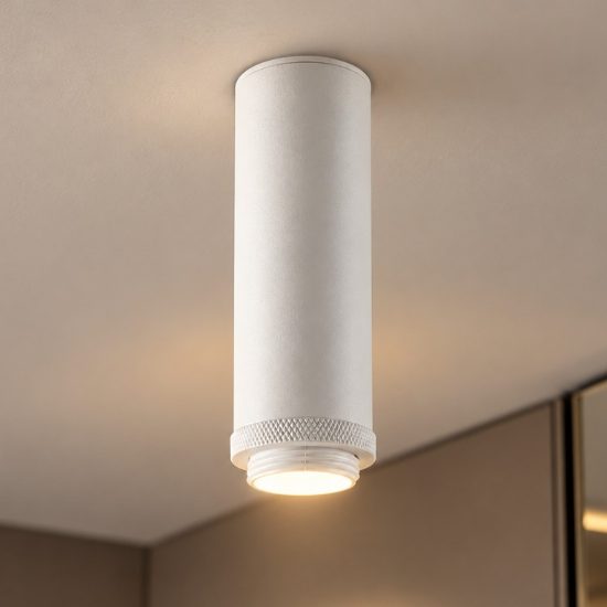 Ideal lux mix up plafoniera e27 12,9cm per cabina armadio moderna bianca