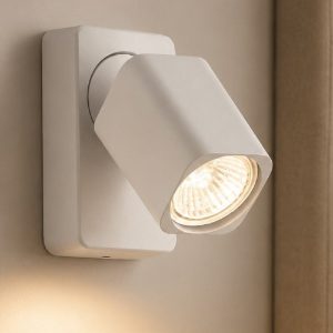 Rudy ap1 square ideal lux applique orientabile bianca