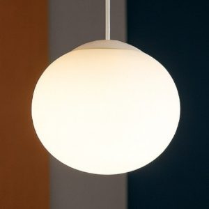 Cotton sp1 d13 ideal lux lampada a sospensione per isola cucina sfera bianca