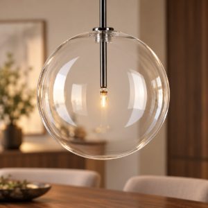 Equinoxe sp1 d20 cromo ideal lux lampada cromo sfera vetro