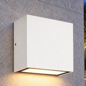 Argo ap1 3000k ideal lux applique da esterno per balcone bianca led 6w ip65