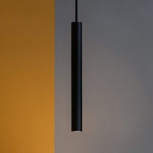 Look sp1 d04 ideal lux lampada nera a sospensione per isola
