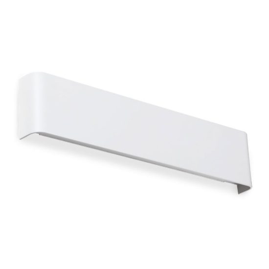 Ideal lux delta applique rettangolare led 14w 4000k 41cm per soggiorno moderna bianca