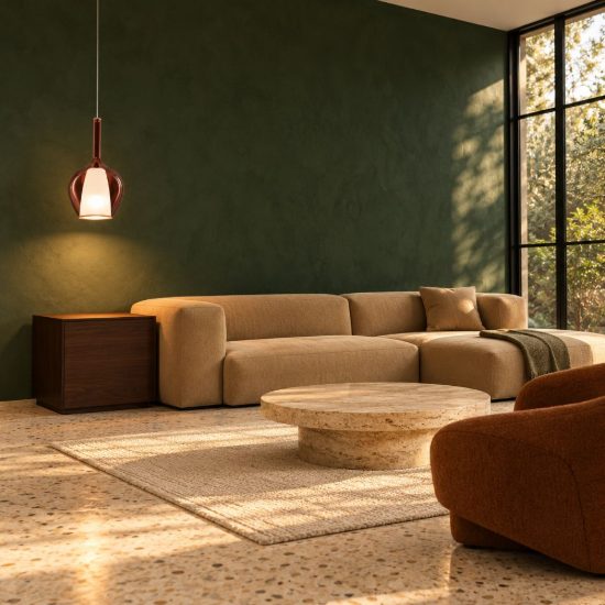 Ideal lux kalique lampadario a bulbo 28cm per soggiorno contemporaneo rame
