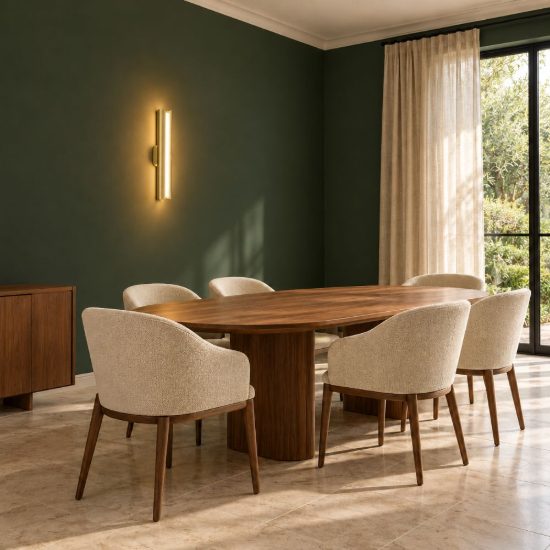 Ideal lux dorica applique led 8,5w 3000k 30cm per soggiorno contemporanea ottone