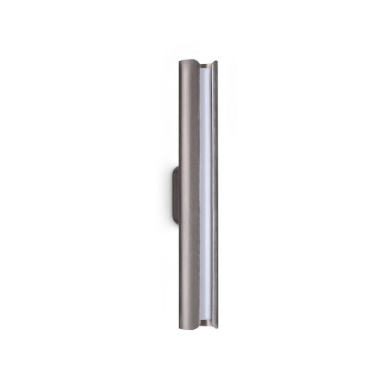 Ideal lux dorica applique led 8,5w 3000k 30cm per soggiorno contemporanea bronzo