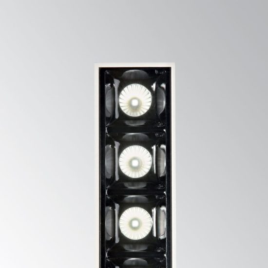 Ideal lux lika faretto da incasso per cartongesso led 8w 4000k foro 10,5x7cm rettangolare nero