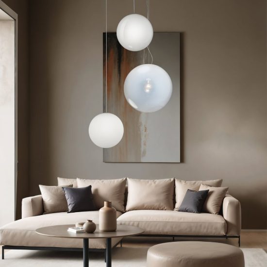Ideal lux mapa pendente e14 cavo 12m per sospensioni modulari alluminio