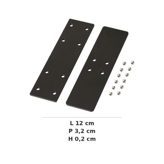 Ideal lux office giunto lineare per lampadari office wide nero
