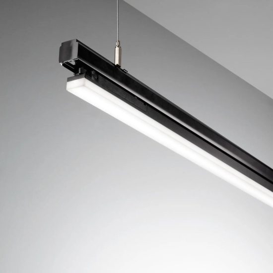 Ideal lux display lineare per binario trifase led 27w 4000k 106,5cm antiabbagliamento dali bianco