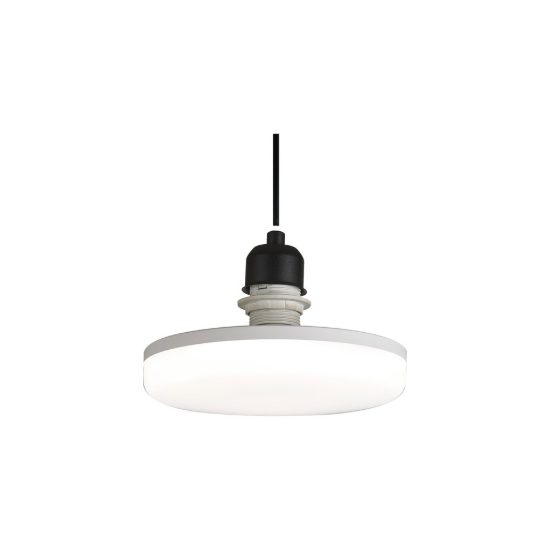 Lampadina led e27 a disco ufo 20cm 20w cct 2700k 3200k 4000k bianca