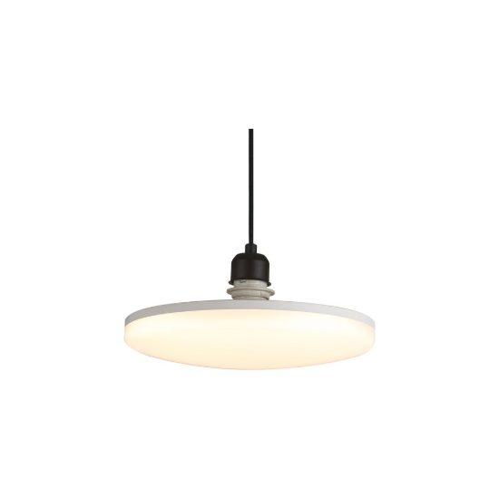 Lampadina led e27 a disco ufo 29cm 30w cct 2700k 3200k 4000k bianca