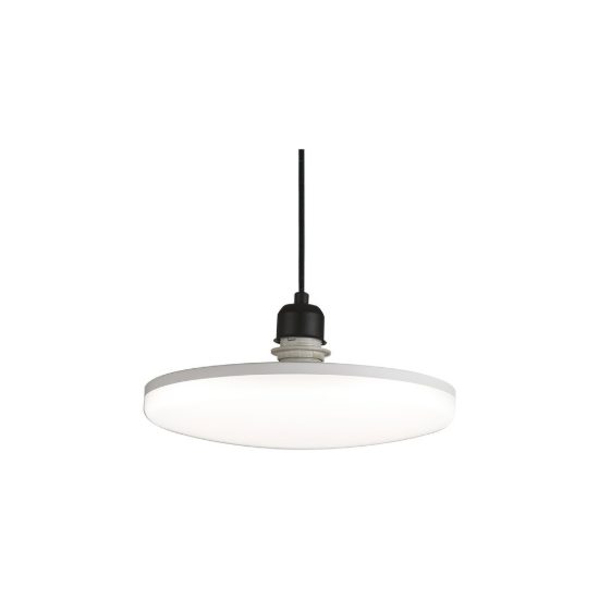 Lampadina led e27 a disco ufo 29cm 30w cct 2700k 3200k 4000k bianca