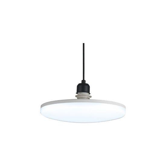 Lampadina led e27 a disco ufo 29cm 30w cct 2700k 3200k 4000k bianca