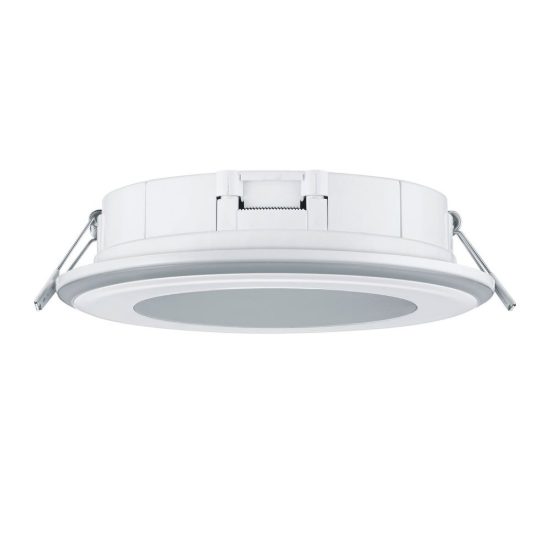 Faretto da incasso per cartongesso per salotto led 10w 3000k tripla accensione rotondo bianco opaco